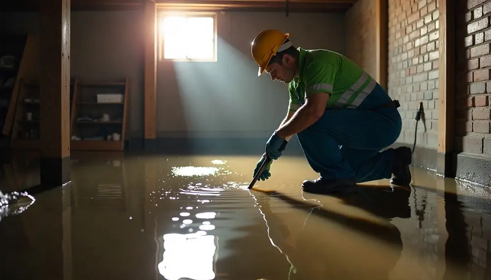Professional water damage restoration services in Farmersville, IL